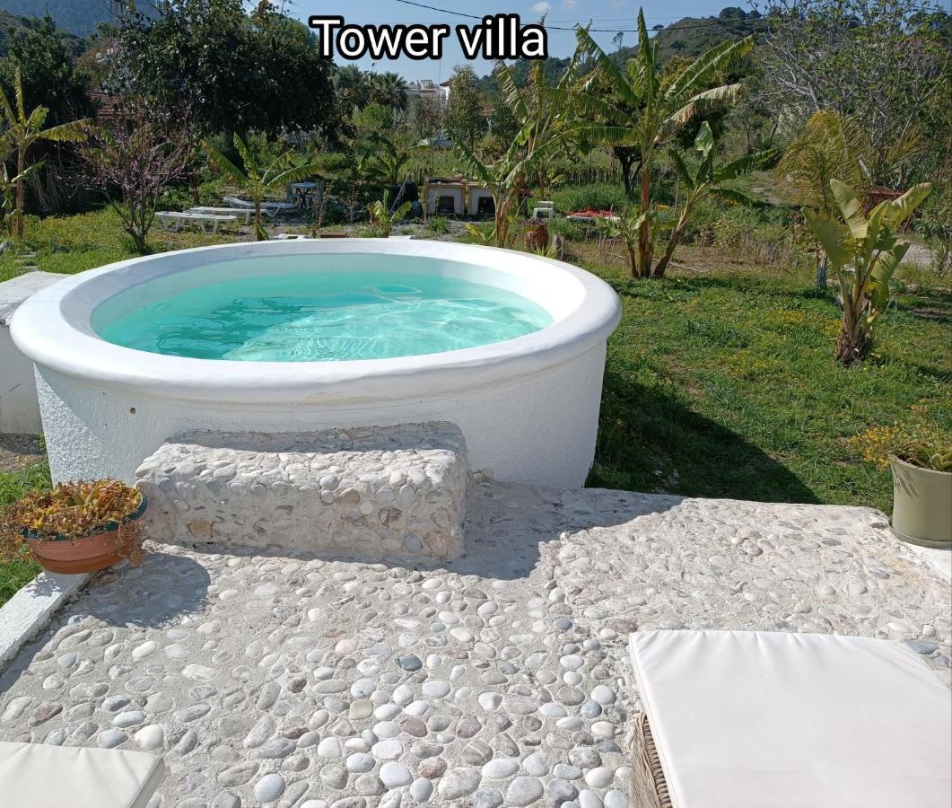 Tower Traditional Pool Villa Kremasti  Exterior photo
